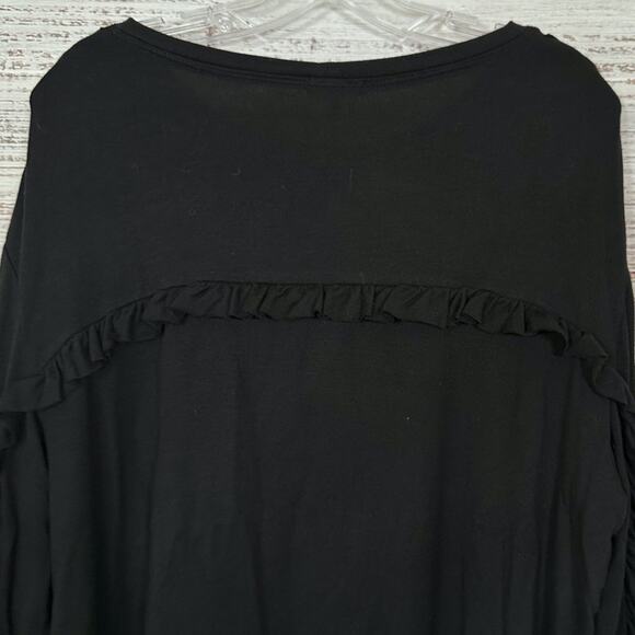 NEW WITH TAGS Drew Chance SUPER SOFT Ruffle Top Size Large, MSRP $142 - Picture 8 of 11